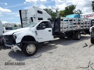 2019 Ford F-550 XL with VIN 1FDUF5GT2KDA27270, listed as a Copart auction lot 72002734 with 77,844 mi miles and Non Repairable. Bid and sale history available at carsss.com. Image 1.