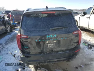 2022 Kia Telluride SX with VIN 5XYP5DHC9NG281139, listed as a Copart auction lot 46356935 with 39,593 mi miles and Salvage Title. Bid and sale history available at carsss.com. Image 6.