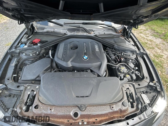 2017 BMW 3 Series 330i xDrive with VIN WBA8K3C38HA022948, listed as a Copart auction lot 51872485 with 34,232 mi miles and Clean Title. Bid and sale history available at carsss.com. Image 7.