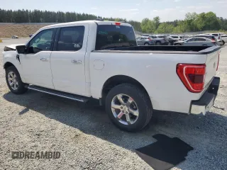 2021 Ford F-150 XL with VIN 1FTEW1C89MFC91290, listed as a Copart auction lot 53907505 with 75,098 mi miles and Salvage title. Bid and sale history available at DreamBid. Image 2.