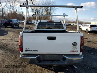 2006 GMC Canyon Work Truck with VIN 1GTCS148368167248, listed as a Copart auction lot 86637634 with 84,023 mi miles and Salvage Title. Bid and sale history available at carsss.com. Image 6.