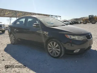 2010 Kia Forte SX with VIN KNAFW4A33A5230724, listed as a Copart auction lot 46979805 with 108,657 mi miles and Salvage Title. Bid and sale history available at carsss.com. Image 4.