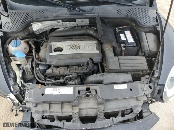 2012 Volkswagen Beetle 2.0T Turbo w/Sun/Sound with VIN 3VWV67ATXCM645050, listed as a Copart auction lot 45746555 with 152,935 mi miles and Salvage Title. Bid and sale history available at carsss.com. Image 12.
