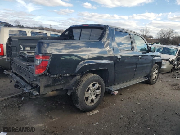 2012 Honda Ridgeline RTS with VIN 5FPYK1F46CB460743, listed as a Copart auction lot 85034884 with 162,200 mi miles and Salvage Title. Bid and sale history available at carsss.com. Image 3.