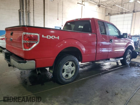 2010 Ford F-150 XL with VIN 1FTEX1E83AFC42916, listed as a Copart auction lot 50404535 with 130,903 mi miles and Salvage Title. Bid and sale history available at carsss.com. Image 3.