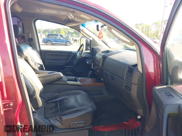 2008 Nissan Titan XE with VIN 1N6AA07D08N345373, listed as a IAAI auction lot 42035751 with 350,869 mi miles. Bid and sale history available at carsss.com. Image 5.