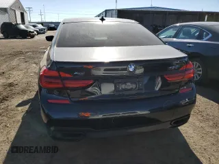 2018 BMW 7 Series ALPINA B7 xDrive with VIN WBA7F2C58JG424788, listed as a Copart auction lot 46751243 with 416 mi miles. Bid and sale history available at carsss.com. Image 6.