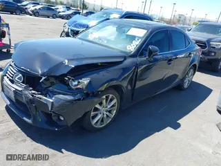 2015 Lexus IS 250 with VIN JTHBF1D25F5048080, listed as a IAAI auction lot 41827868 with 108942 miles. Bid and sale history available at carsss.com. Image 19.