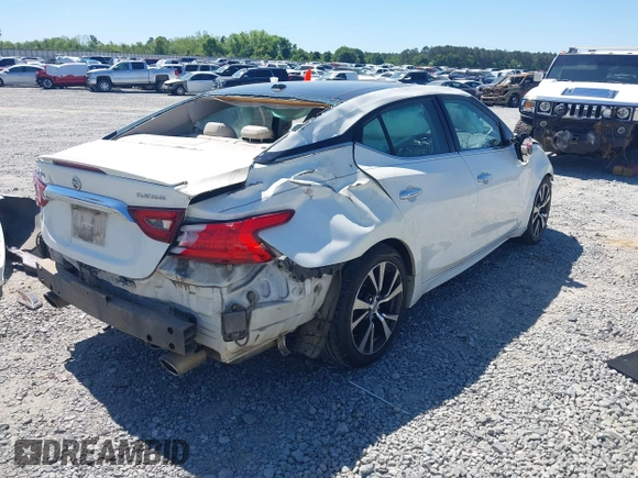 2016 Nissan Maxima SR z VIN 1N4AA6AP8GC901518, wystawiony jako IAAI lot #42042882 z przebiegiem 347 960 mil mil oraz . Historia ofert i sprzedaży dostępna na DreamBid. Obrazek 4.