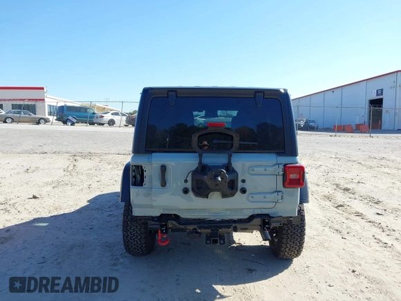 2024 Jeep Wrangler Rubicon with VIN 1C4PJXFG5RW268447, listed as a IAAI auction lot 41887497 with 3,005 mi miles. Bid and sale history available at carsss.com. Image 6.