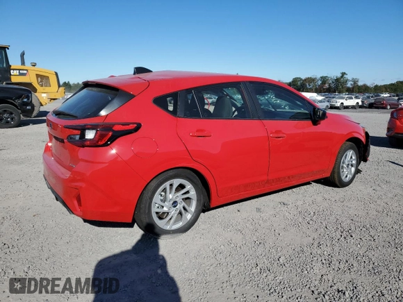 2024 Subaru Impreza with VIN JF1GUABC9R8308613, listed as a Copart auction lot 76485074 with 7,512 mi miles and Salvage Title. Bid and sale history available at carsss.com. Image 3.