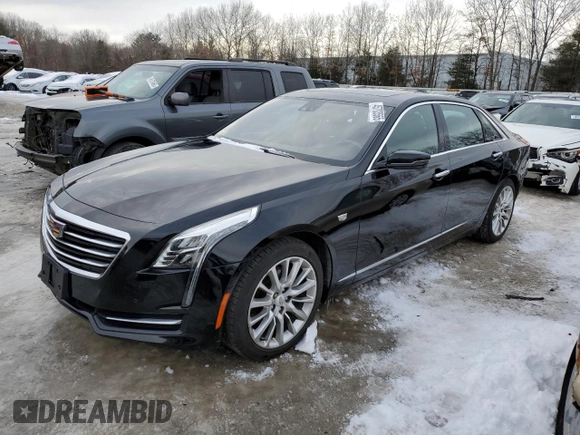 2018 Cadillac CT6 AWD z VIN 1G6KB5RS0JU153396, wystawiony jako Copart lot #45703565 z przebiegiem Nie podano mil oraz Szkoda całkowita • Salvage title. Historia ofert i sprzedaży dostępna na DreamBid. Obrazek 1.