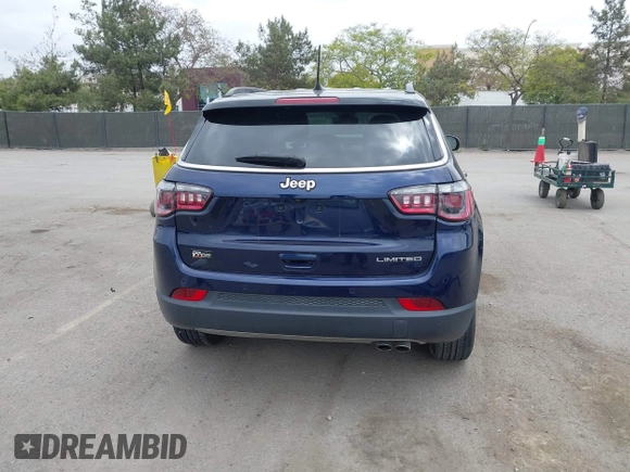 2021 Jeep Compass Limited with VIN 3C4NJCCB1MT581406, listed as a IAAI auction lot 41934159 with 22,967 mi miles and . Bid and sale history available at DreamBid. Image 17.
