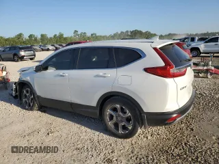2019 Honda CR-V EX-L with VIN 7FARW1H83KE024999, listed as a Copart auction lot 52218155 with 38,068 mi miles and Salvage Title. Bid and sale history available at carsss.com. Image 2.