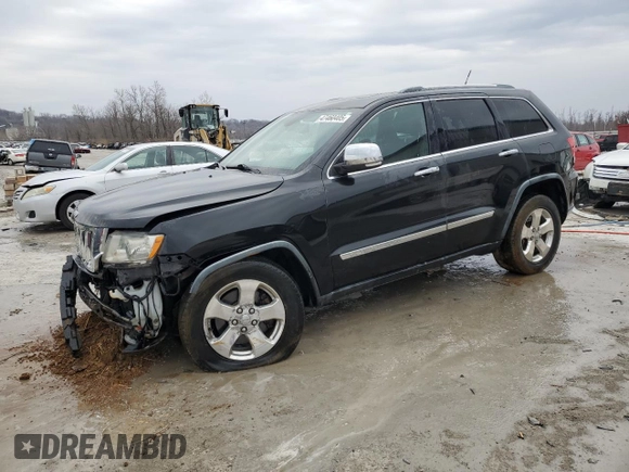 2012 Jeep Grand Cherokee Limited z VIN 1C4RJFBT7CC190025, wystawiony jako Copart lot #47460405 z przebiegiem 140 048 mil mil oraz Szkoda całkowita • Salvage title. Historia ofert i sprzedaży dostępna na DreamBid. Obrazek 1.