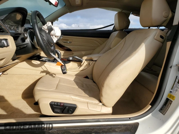 2014 BMW 4 Series 435i with VIN WBA3R1C5XEF729110, listed as a Copart auction lot 44313485 with 147,046 mi miles and Salvage Title. Bid and sale history available at carsss.com. Image 7.