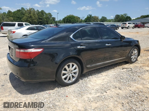 2007 Lexus LS 460 с VIN JTHBL46F475012487, выставлен на аукционе Copart как лот 57308615 с пробегом 214 956 миль миль и Списание • Salvage title. История ставок и продаж доступна на DreamBid. Изображение 3.