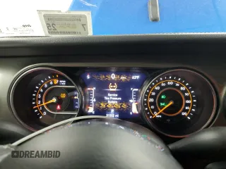 2023 Jeep Gladiator Overland z VIN 1C6HJTFG6PL564337, wystawiony jako Copart lot #59620315 z przebiegiem 31 552 mil mil oraz Czysty tytuł • Clean title. Historia ofert i sprzedaży dostępna na DreamBid. Obrazek 9.