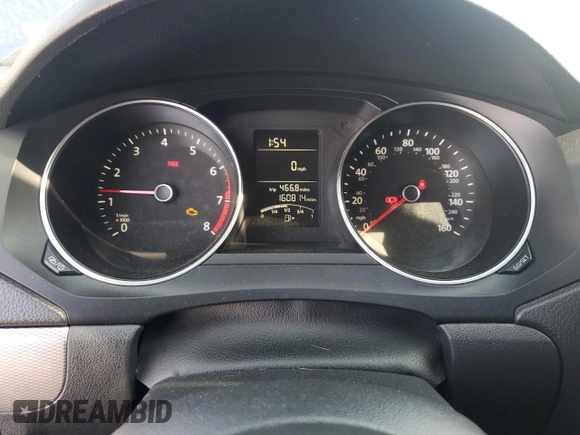 2015 Volkswagen Jetta Sport with VIN 3VWB17AJ0FM287784, listed as a Copart auction lot 44449605 with 160,814 mi miles and Salvage title. Bid and sale history available at DreamBid. Image 9.