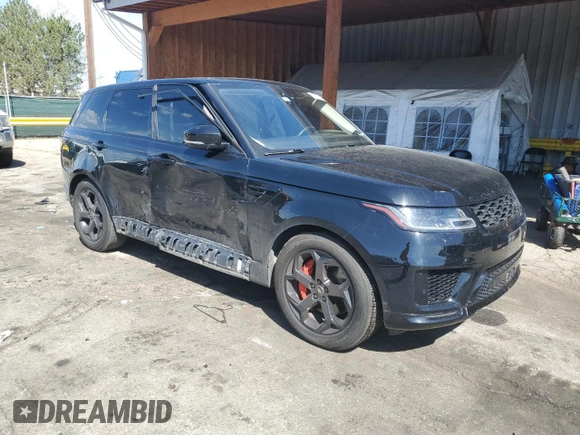 2020 Land Rover Range Rover Sport HSE with VIN SALWR2SU0LA899509, listed as a Copart auction lot 53535285 with 91,280 mi miles and Salvage title. Bid and sale history available at DreamBid. Image 4.