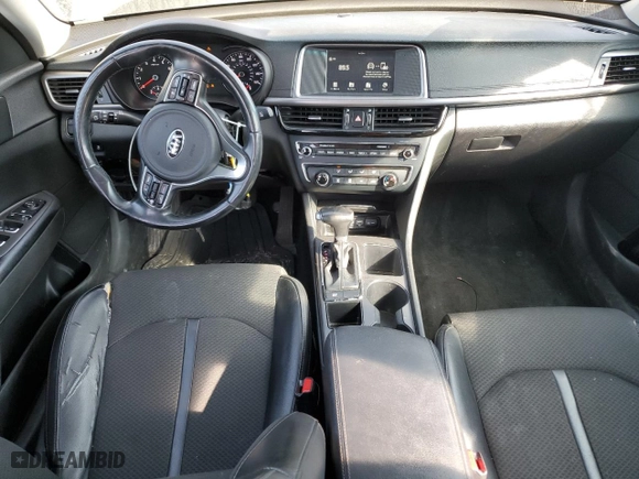 2018 Kia Optima S with VIN 5XXGT4L34JG243894, listed as a Copart auction lot 46750955 with 64,212 mi miles and Salvage Title. Bid and sale history available at carsss.com. Image 8.