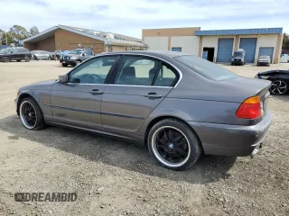 2001 BMW 3 Series 330i with VIN WBAAV53491JS94329, listed as a Copart auction lot 50271435 with 0 mi miles and Salvage Title. Bid and sale history available at carsss.com. Image 2.