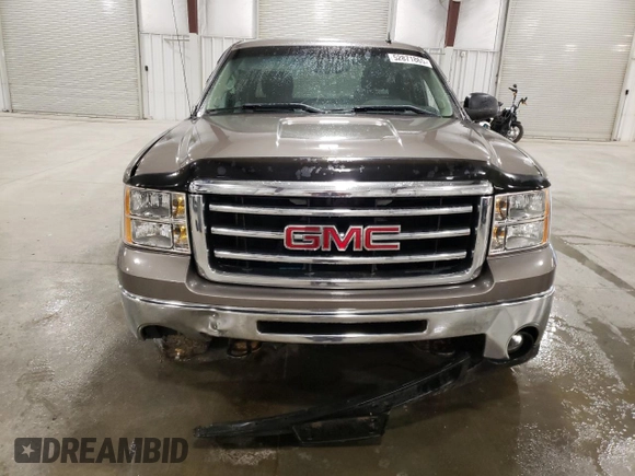 2012 GMC Sierra 1500 SLE with VIN 3GTP2VE73CG227453, listed as a Copart auction lot 52871865 with 133,419 mi miles and Salvage Title. Bid and sale history available at DreamBid. Image 5.