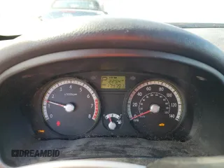 2009 Kia Rio LX with VIN KNADE223396477003, listed as a Copart auction lot 44943675 with 174,791 mi miles and Salvage Title. Bid and sale history available at carsss.com. Image 9.