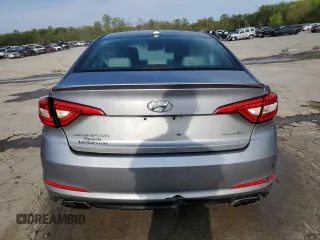 2017 Hyundai Sonata Sport with VIN 5NPE34AF2HH505222, listed as a Copart auction lot 55269045 with 122,860 mi miles and Salvage Title. Bid and sale history available at DreamBid. Image 6.