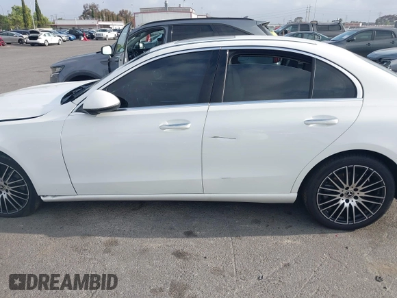 2024 Mercedes-Benz C 300 with VIN W1KAF4GB9RR237814, listed as a IAAI auction lot 42248104 with 3,045 mi miles and . Bid and sale history available at DreamBid. Image 14.