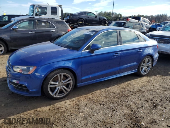 2015 Audi S3 2.0T Premium Plus with VIN WAUBFGFF3F1070605, listed as a Copart auction lot 83051364 with 113,362 mi miles and Clean Title. Bid and sale history available at carsss.com. Image 1.