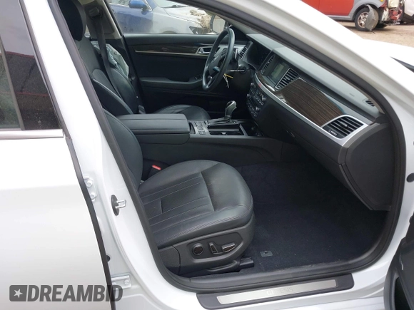 2015 Hyundai Genesis 3.8L z VIN KMHGN4JEXFU037569, wystawiony jako IAAI lot #41957191 z przebiegiem 45 242 mil mil oraz . Historia ofert i sprzedaży dostępna na DreamBid. Obrazek 5.