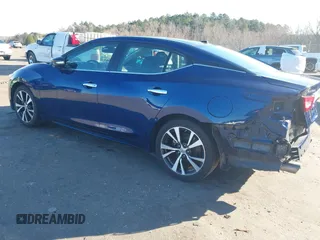 2017 Nissan Maxima SV with VIN 1N4AA6AP9HC435471, listed as a IAAI auction lot 41572210 with 112,159 mi miles and . Bid and sale history available at DreamBid. Image 3.
