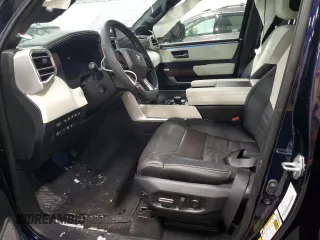 2023 Toyota Sequoia SR5 with VIN 7SVAAABAXPX012869, listed as a Copart auction lot 42191585 with 13,544 mi miles and Salvage Title. Bid and sale history available at carsss.com. Image 7.