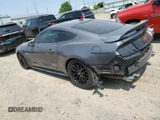 2021 Ford Mustang GT with VIN 1FA6P8CF0M5117502, listed as a Copart auction lot 58995535 with 29,087 mi miles and Salvage title. Bid and sale history available at DreamBid. Image 2.