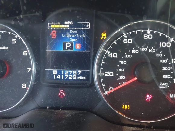 2014 Subaru Outback 2.5i Limited with VIN 4S4BRBMC2E3259007, listed as a IAAI auction lot 41655183 with 141,729 mi miles. Bid and sale history available at carsss.com. Image 15.