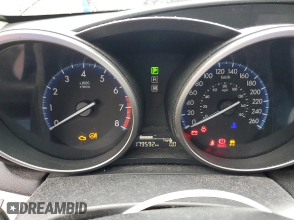 2012 Mazda 3 i Touring with VIN JM1BL1V7XC1685702, listed as a Copart auction lot 63205595 with 179,592 mi miles and Clean title. Bid and sale history available at DreamBid. Image 9.