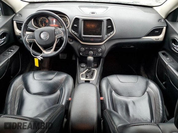 2017 Jeep Cherokee Limited z VIN 1C4PJMDB7HW512135, wystawiony jako Copart lot #44353895 z przebiegiem 153 674 mil mil oraz Szkoda całkowita • Salvage title. Historia ofert i sprzedaży dostępna na DreamBid. Obrazek 8.