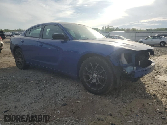 2018 Dodge Charger GT with VIN 2C3CDXJG9JH224455, listed as a Copart auction lot 53691495 with 157,946 mi miles and Salvage Title. Bid and sale history available at DreamBid. Image 4.