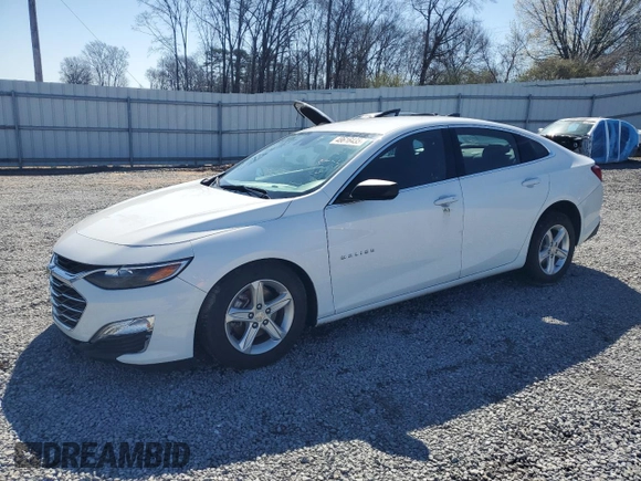 2023 Chevrolet Malibu LS with VIN 1G1ZC5ST2PF159962, listed as a Copart auction lot 48616435 with 48,514 mi miles and Salvage Title. Bid and sale history available at DreamBid. Image 1.