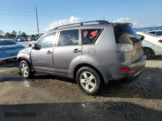 2007 Mitsubishi Outlander ES with VIN JA4MS31X37Z013530, listed as a Copart auction lot 44783285 with 177,357 mi miles and Salvage Title. Bid and sale history available at carsss.com. Image 2.