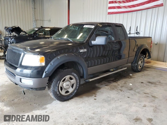 2005 Ford F-150 XLT with VIN 1FTPX14525NC09028, listed as a Copart auction lot 62164665 with Not provided miles and Clean title. Bid and sale history available at DreamBid. Image 1.
