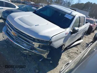 2019 Chevrolet Silverado 1500 LTZ with VIN 1GCUYGEL3KZ123666, listed as a IAAI auction lot 41145149 with 70,043 mi miles. Bid and sale history available at carsss.com. Image 2.