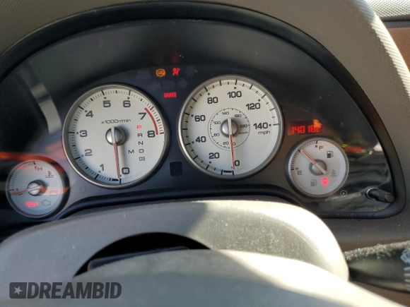 2005 Acura RSX with VIN JH4DC54845S005962, listed as a Copart auction lot 77908514 with 140,182 mi miles and Salvage Title. Bid and sale history available at carsss.com. Image 9.