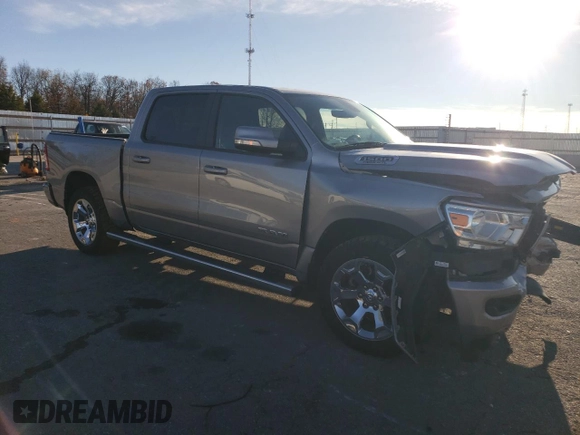 2022 Ram 1500 Lone Star with VIN 1C6SRFFT5NN232761, listed as a Copart auction lot 81259144 with 77,320 mi miles and Salvage title. Bid and sale history available at DreamBid. Image 4.