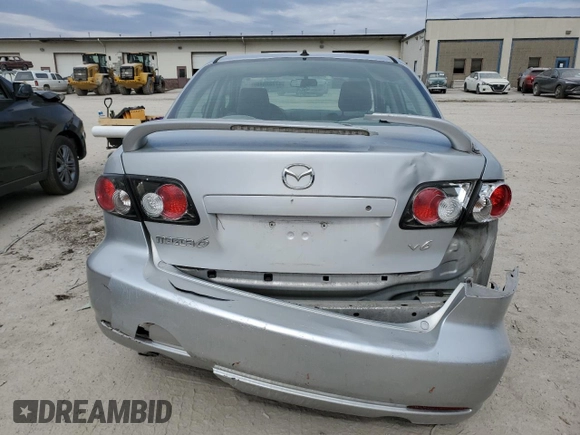 2008 Mazda 6 i Sport VE with VIN 1YVHP80C085M39490, listed as a Copart auction lot 47732845 with 155,571 mi miles and Clean Title. Bid and sale history available at carsss.com. Image 6.