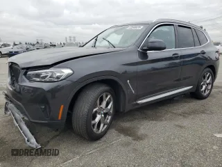 2022 BMW X3 sDrive30i with VIN WBX47DP01NN148035, listed as a Copart auction lot 53548425 with Not Provided miles and Salvage Title. Bid and sale history available at DreamBid. Image 1.