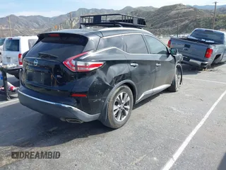 2017 Nissan Murano S with VIN 5N1AZ2MG8HN103383, listed as a IAAI auction lot 41756158 with 129,917 mi miles and . Bid and sale history available at carsss.com. Image 4.