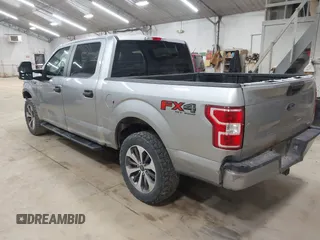 2020 Ford F-150 XL with VIN 1FTEW1EP5LFA61412, listed as a IAAI auction lot 41924863 with 96,397 mi miles. Bid and sale history available at carsss.com. Image 3.