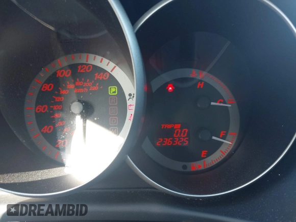 2009 Mazda 3 S Touring with VIN JM1BK324291209896, listed as a IAAI auction lot 41221261 with 236,325 mi miles and . Bid and sale history available at DreamBid. Image 7.